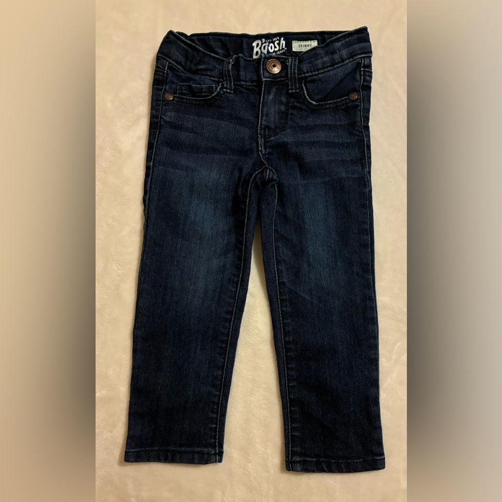 OshKosh B’gosh Toddler Dark Wash Skinny Jeans Size 2t